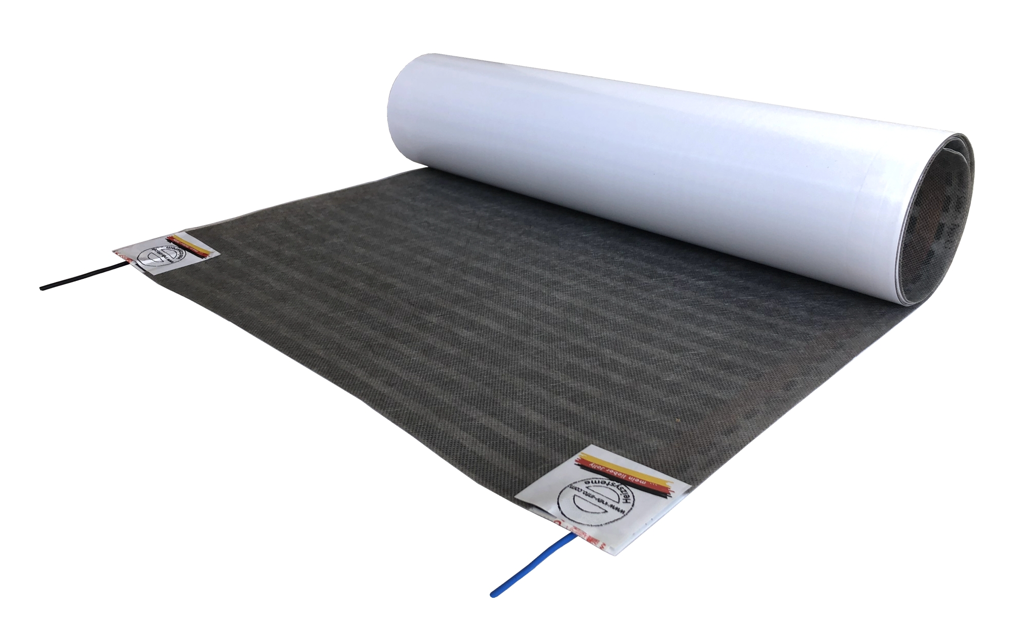 HoWaTech Lux Elektrische Fußbodenheizung | Folienheizung für Parkett Laminat Venyl