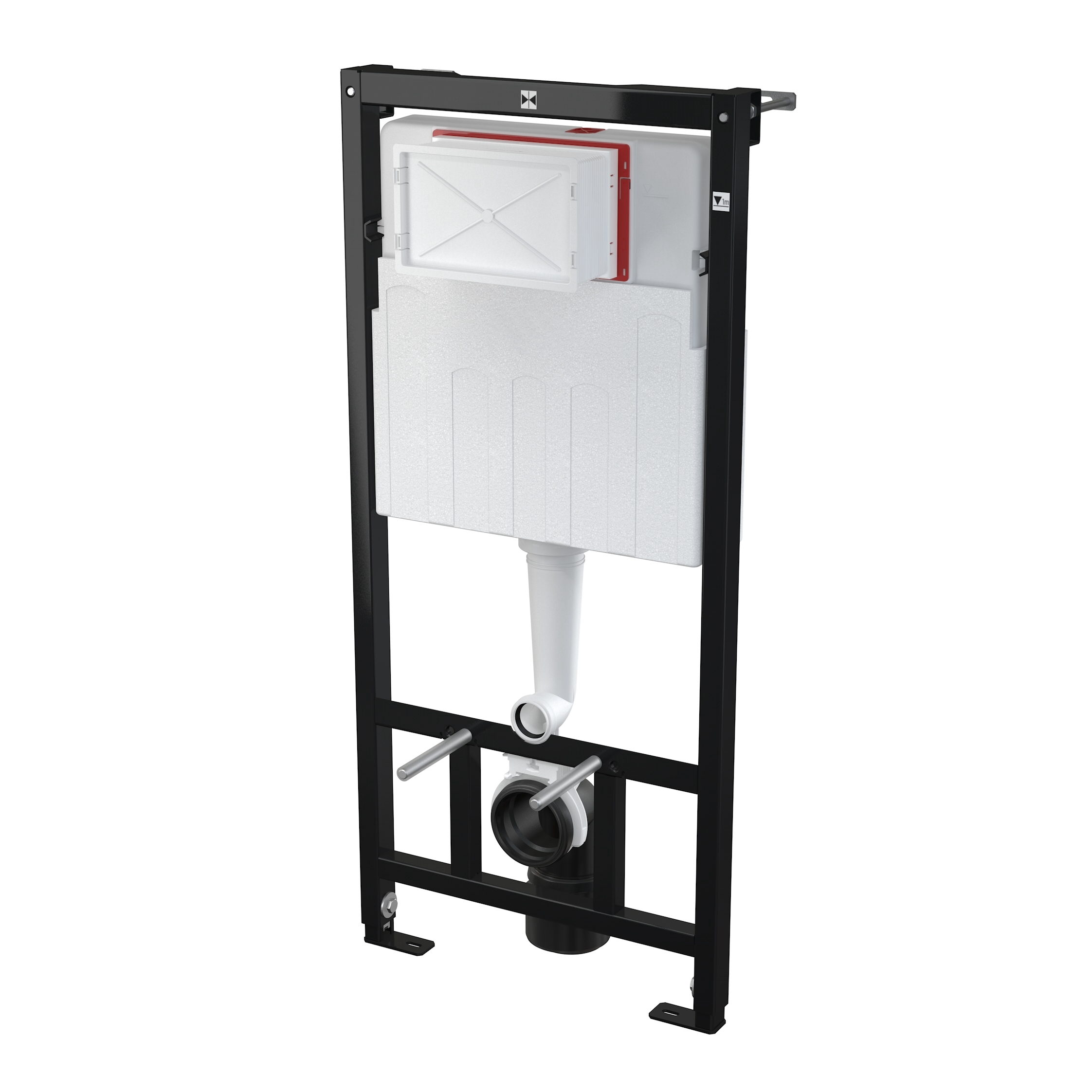 AlcaPlast AM101 WC Montageelement | Unterputz Spülkasten zur Wandmontage