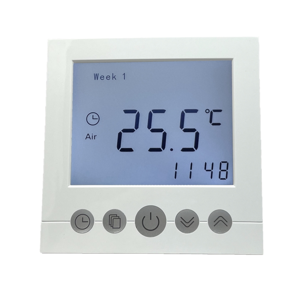 HoWaTech Temperaturregler C16 Digital mit Zeitschaltuhr für elektrische Fußbodenheizung