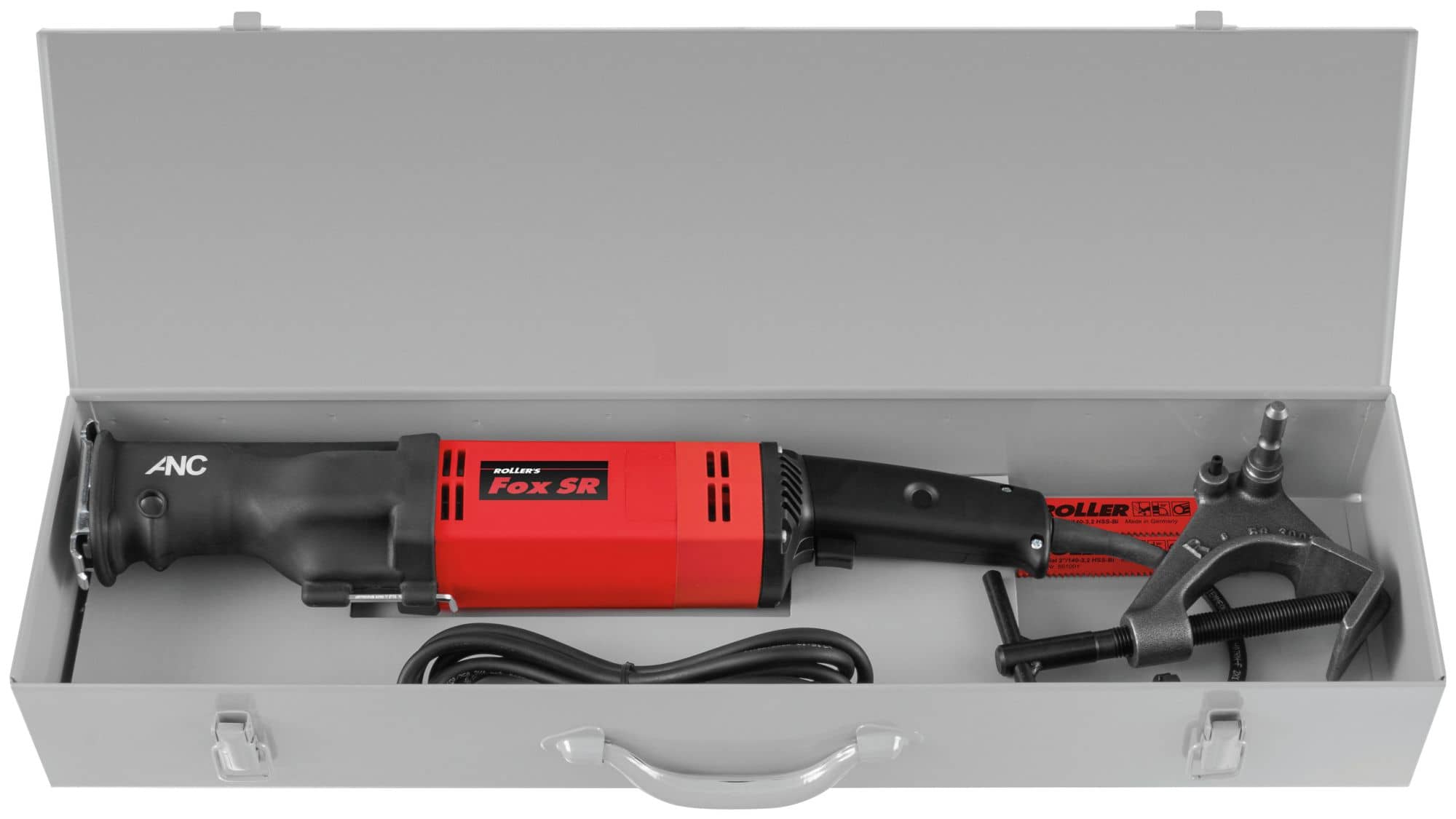 ROLLER'S Fox SR Set - Elektro-Rohrsäge mit ANC, für Rohre bis Ø 6 Zoll, 160 mm