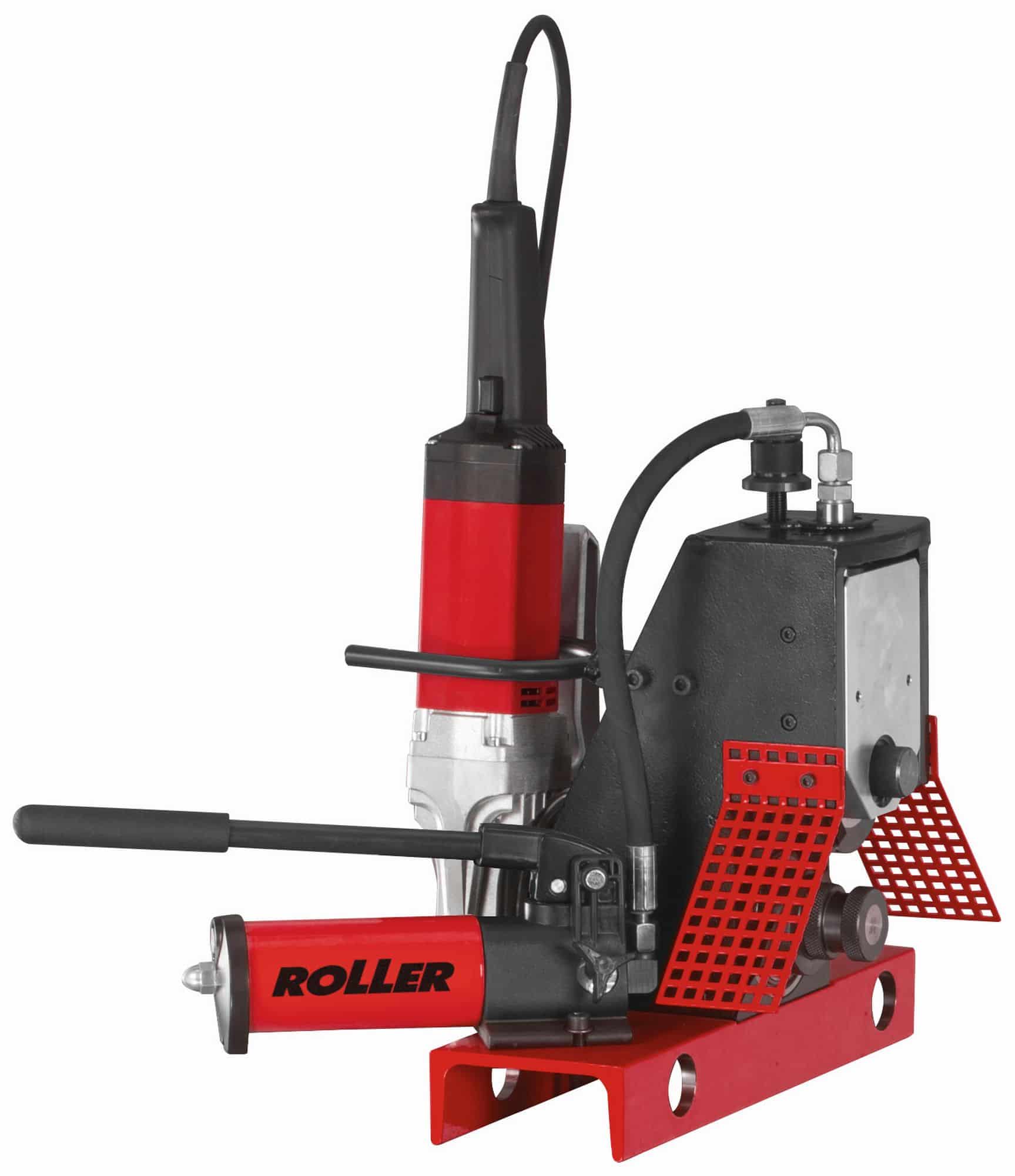 ROLLER'S Rotor 2 - Rollnutmaschine für Stahlrohre u. a. DN 25–300, Ø 1–12 Zoll